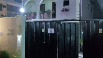 Front of property – evening/night