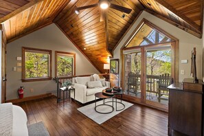 TV, peis, DVD-spiller og bøker