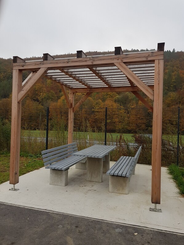 Sittområde i lobbyn