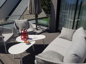 Property grounds - Rental Apartment Air-conditioned Presqu'île de Rhuys (Saint-Gildas-de-Rhuys)