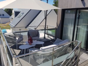 Property grounds - Rental Apartment Air-conditioned Presqu'île de Rhuys (Saint-Gildas-de-Rhuys)