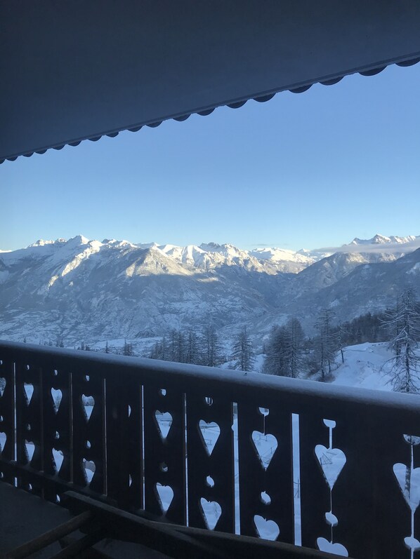 Property grounds - Risoul superb T2 6 beds, ski slopes, swimming pool and sauna (Station de Risoul 1850)