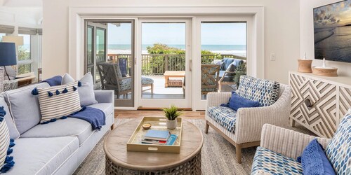 Valtava Oceanfront kannella, ihana merinäköala!