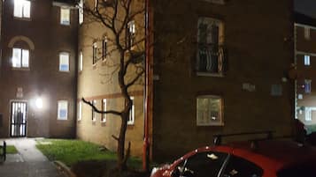 Front of property – evening/night