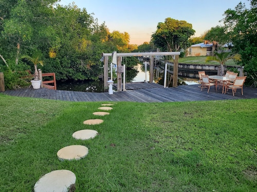 Waterfront house in South Ft Myers on Whiskey creek
