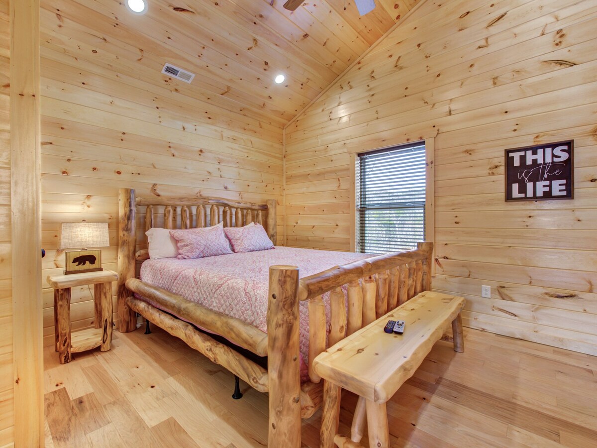 Photo 61 of Gatlinburg Escape | Pet-Friendly w. Game Room, Theater + Hot Tub