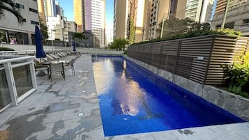 Seasonal outdoor pool