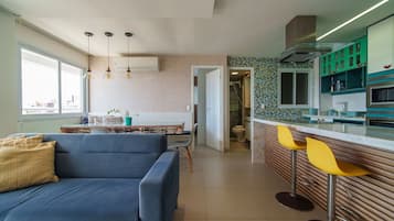Apartamento | Área de estar | Pebolim