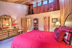 3 bedrooms, travel crib, internet, bed sheets - Hike, Ski, Fish: Big Bear Lake Lodge w/ Deck (Big Bear Lake)