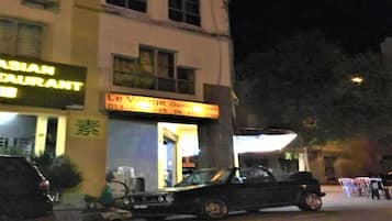 Front of property - evening/night