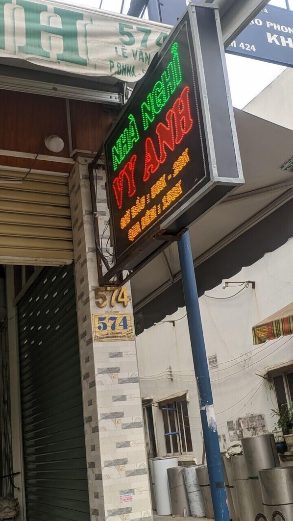 Majoituspaikan julkisivu