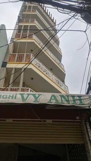 Majoituspaikan julkisivu