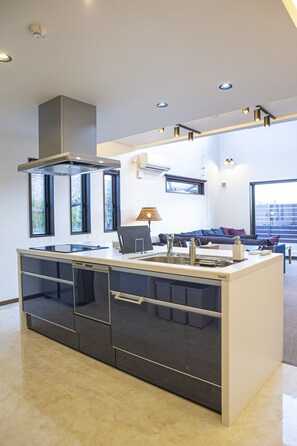 Yoshibo | Private kitchen | Fridge, microwave, stovetop, electric kettle - Setsu (Fujikawaguchiko)