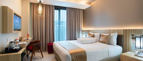 Deluxe Double Room | 1 bedroom, desk, free WiFi, bed sheets