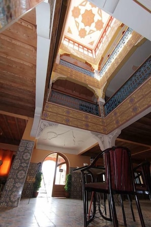 Interior entrance