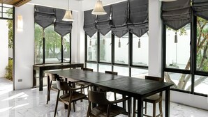 Sitteområde i lobbyen