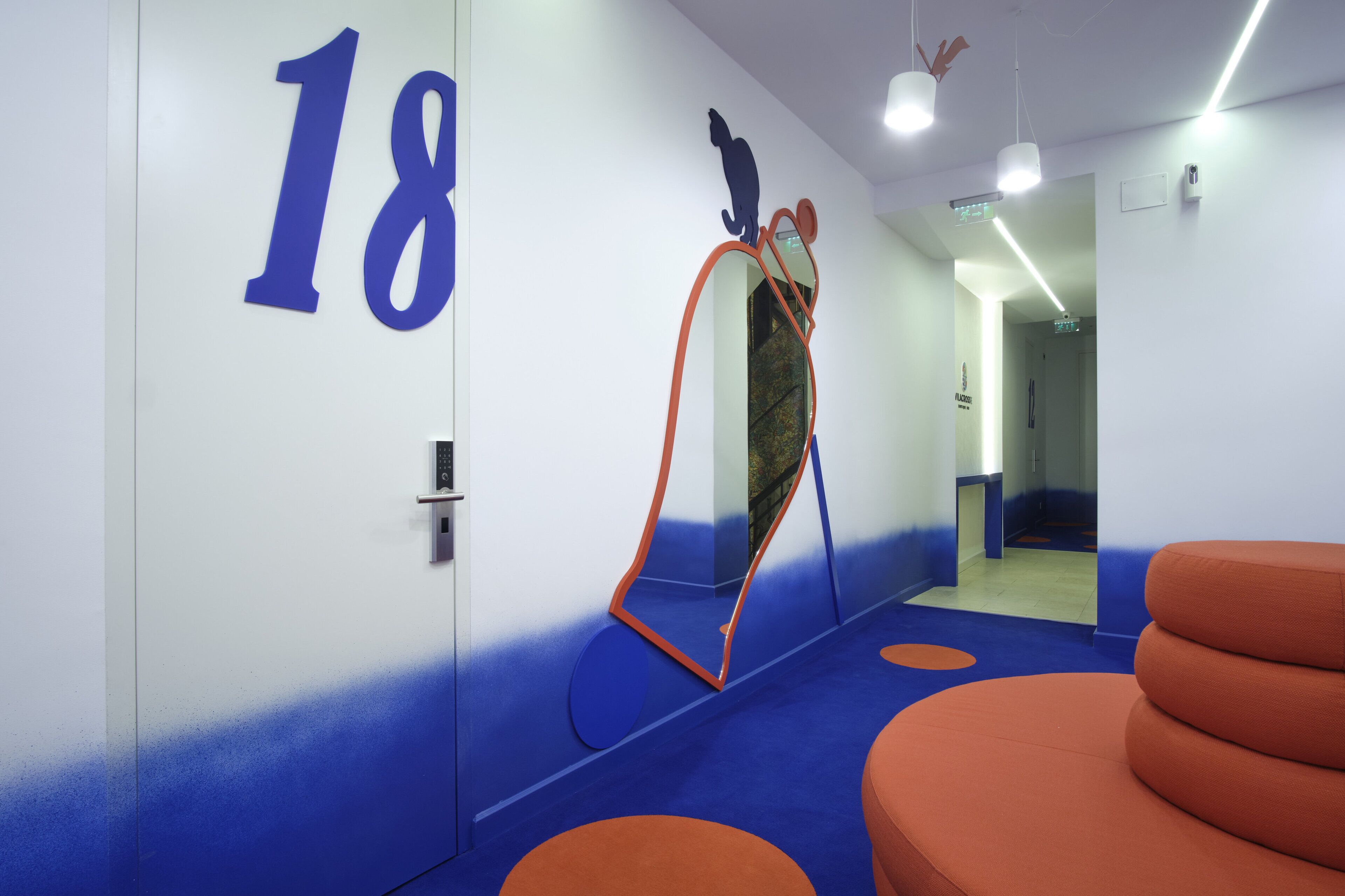 Sitzecke in der Lobby