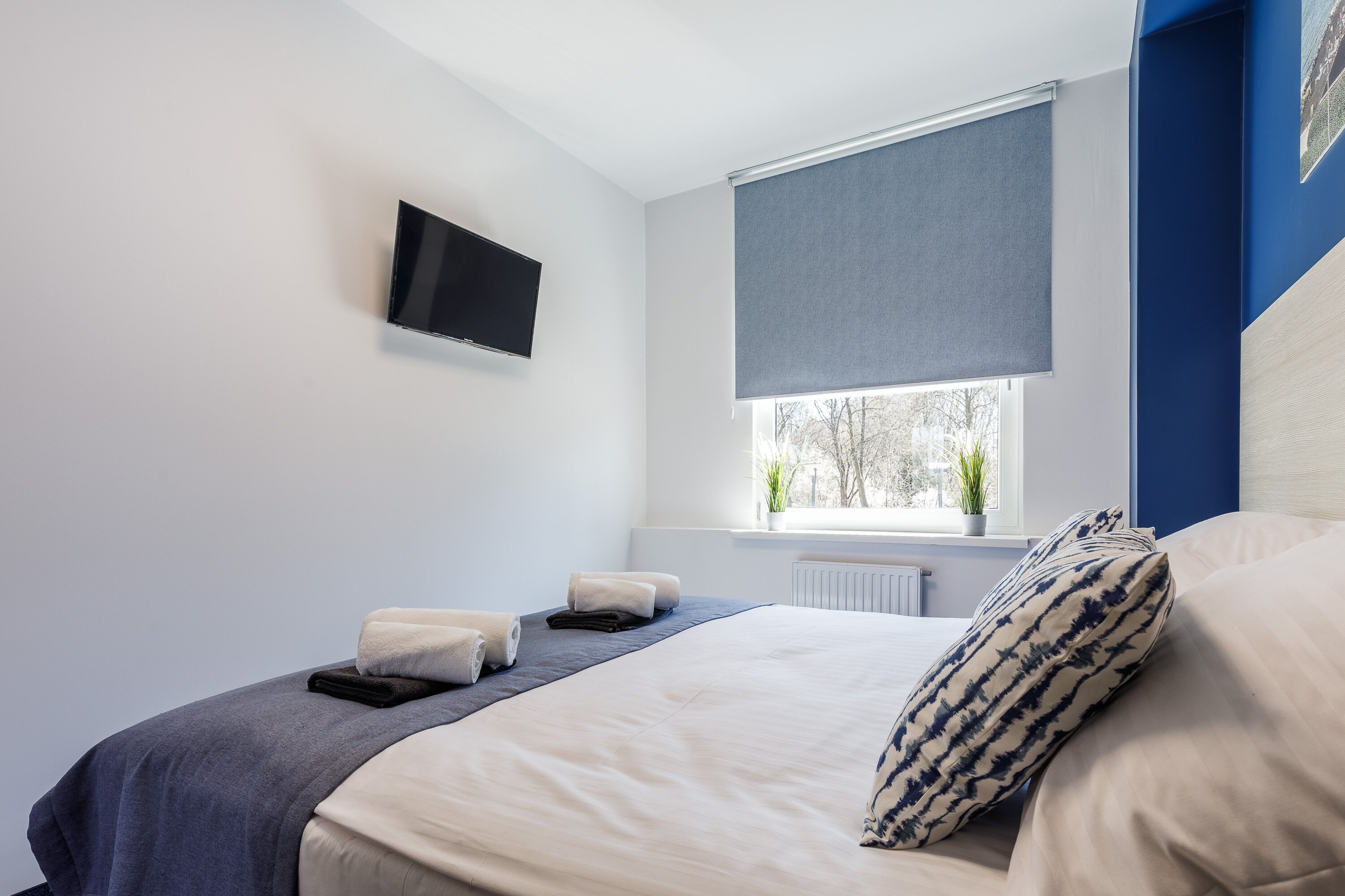 Family Apartment | Individually furnished, laptop workspace, blackout drapes, soundproofing