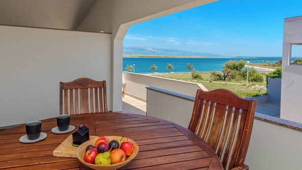 Departamento, vista al mar (A2) | Vista del balcón