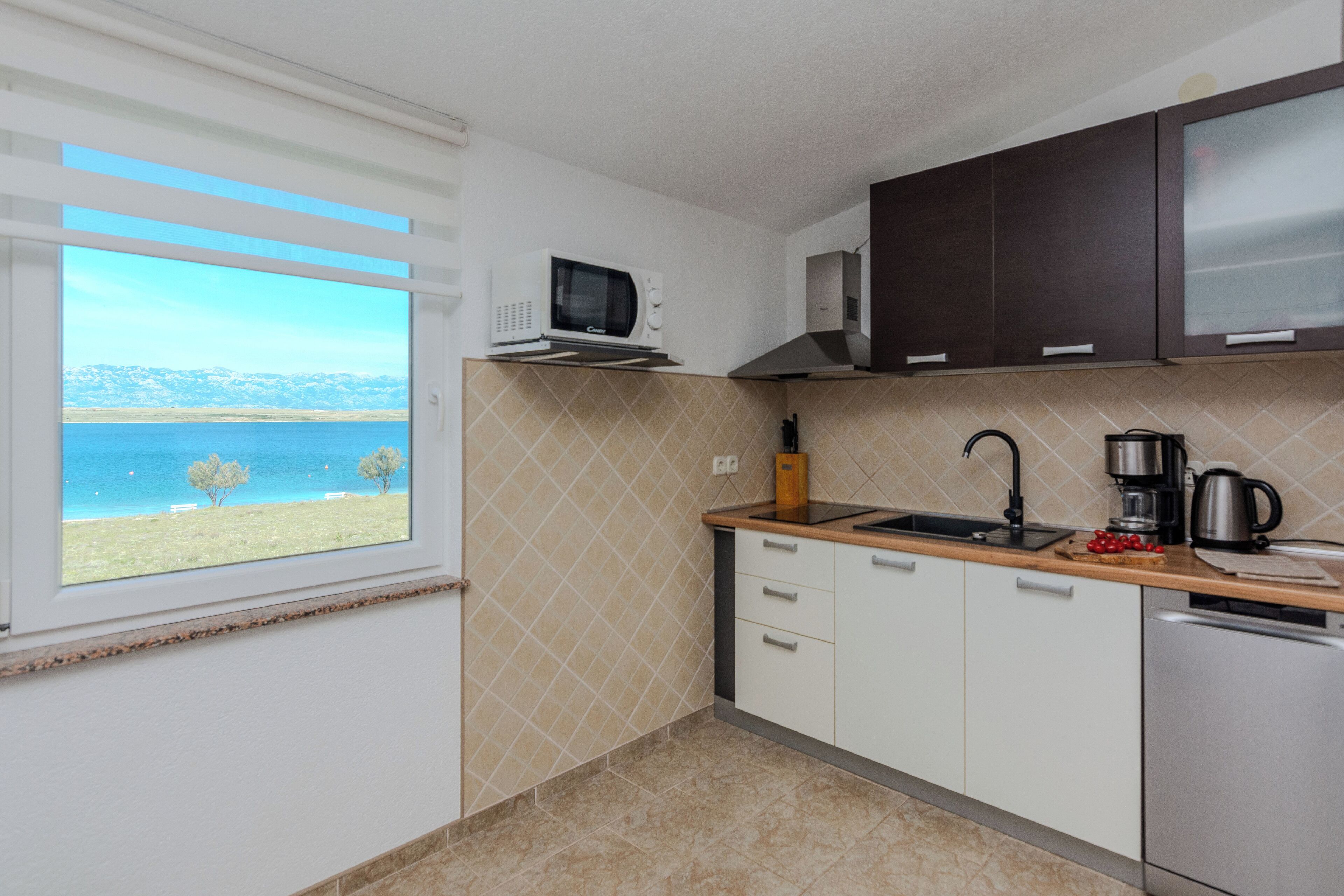 Appartement, vue mer (A3) | Cuisine privée