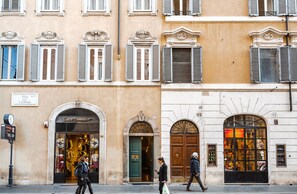 Fassade der Unterkunft