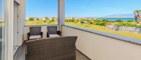 Apartment, Sea View A1 | Teras/patio