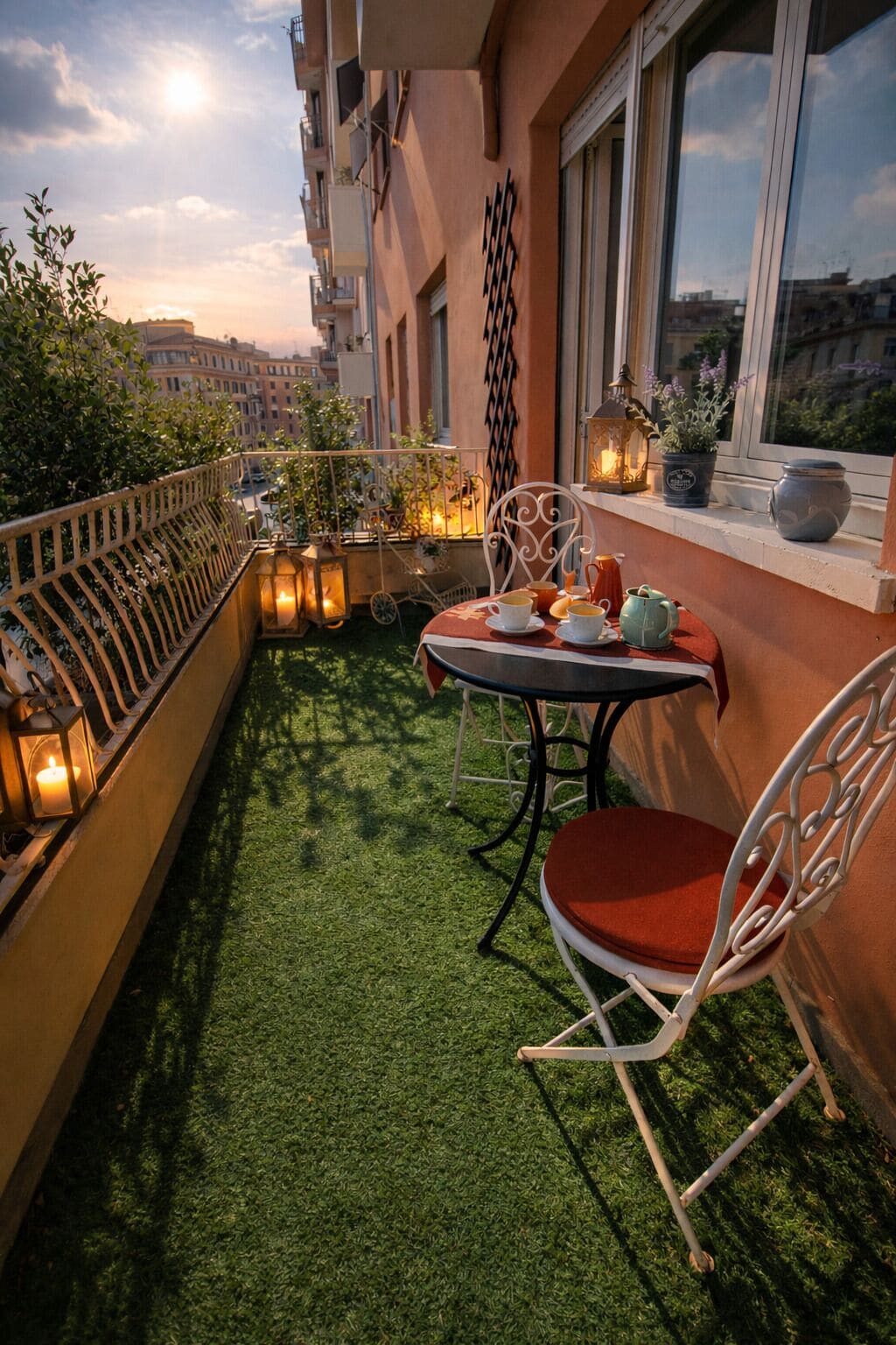 Dobbelt- eller tomannsrom – superior | Utsikt fra balkong