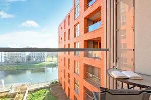 Apartment (Torunska 15/73) | Balcony - Flats For Rent - Aura Spa&Wellness (Gdansk)