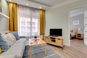 Appartement, balcon (124 B) | Salle de séjour | Téléviseur à écran plat