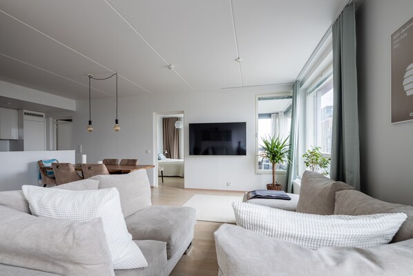 公寓, 2 間臥室 | 客廳 | 平面電視