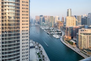 Premium Apartment | Balcony view - Frank Porter Sparkle Tower (Dubai)