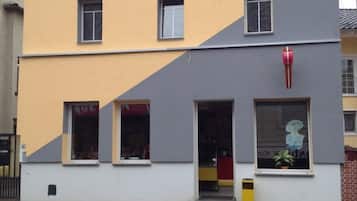 Fassade der Unterkunft