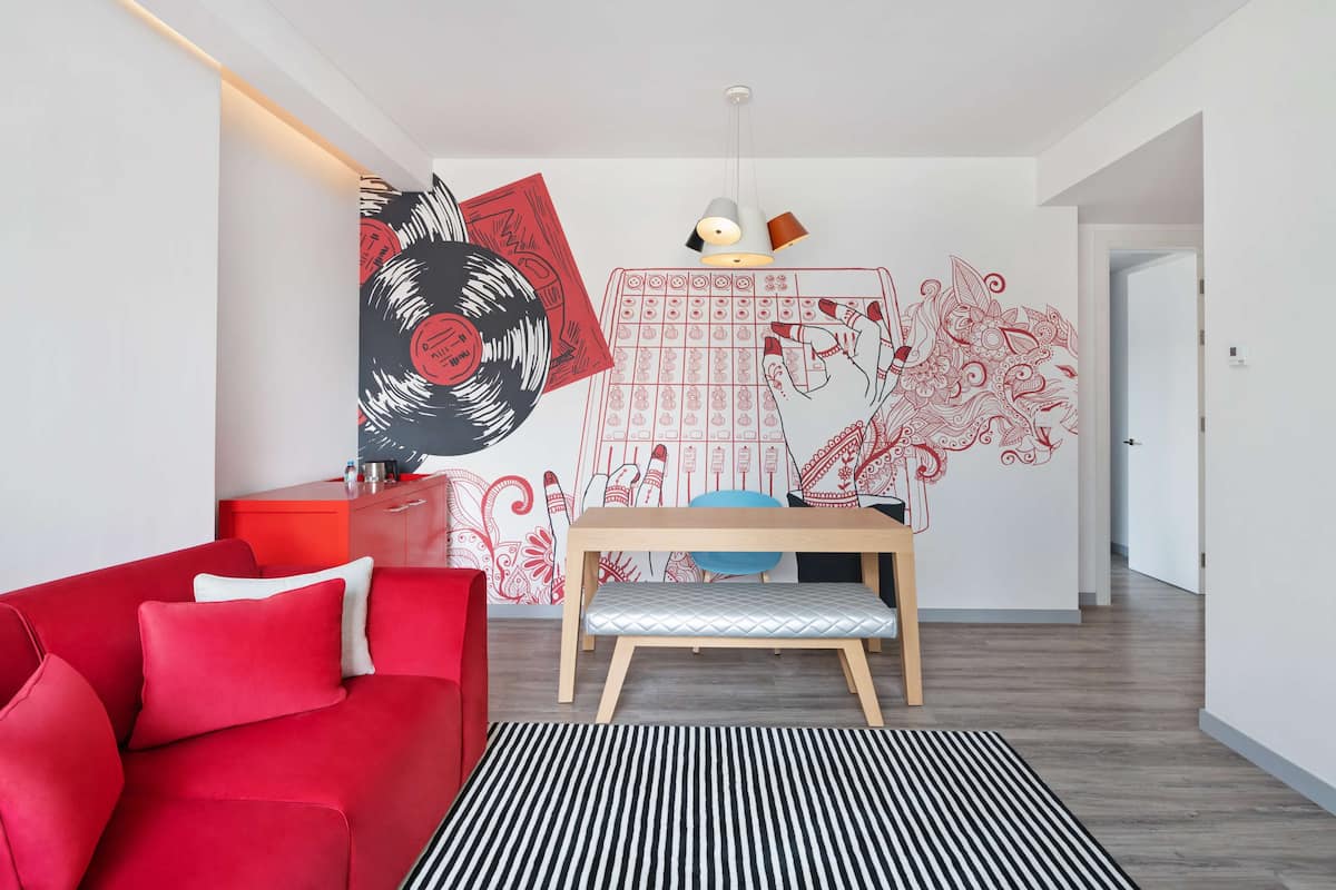 Couette en duvet d'oie, minibar, coffres-forts dans les chambres