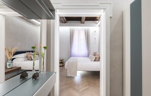 1 dormitori, roba de llit d'alta qualitat i minibar