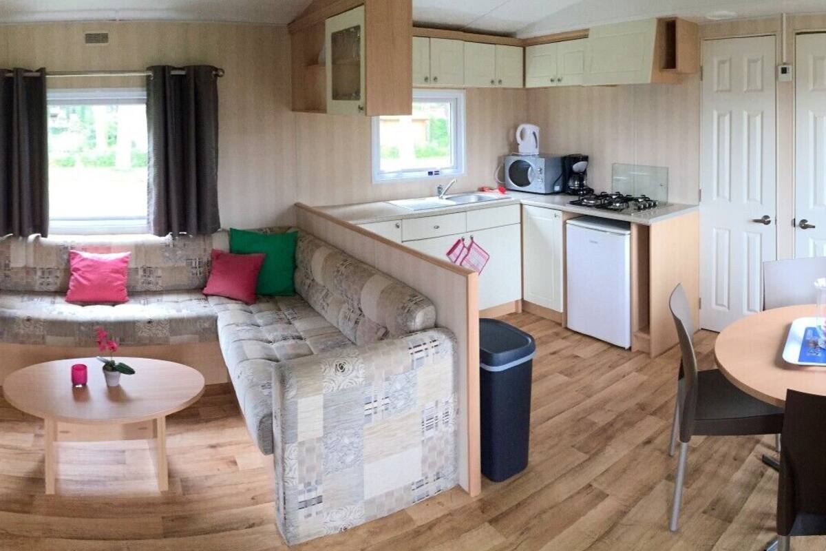 Mobile Home (Stacaravan) | Coin séjour