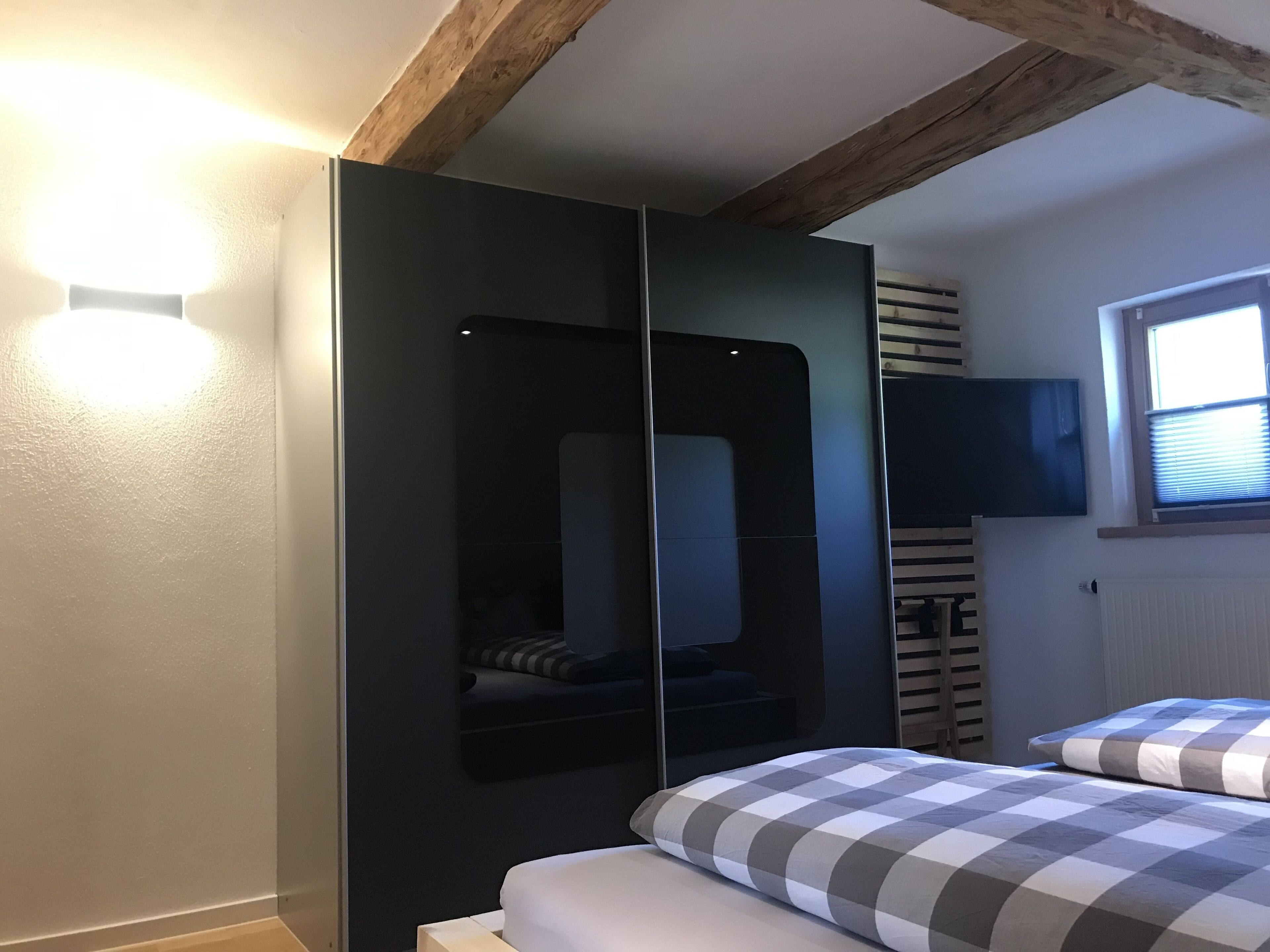 Hypo-allergenic bedding, down duvets, individually decorated