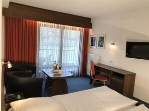 1 Schlafzimmer, Reisekinderbett, kostenloses WLAN, Bettwäsche