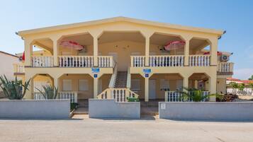 Fassade der Unterkunft