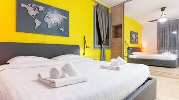 3 camere, ferro/asse da stiro, Wi-Fi