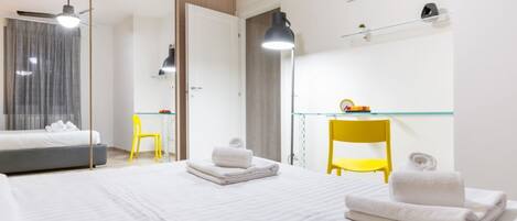 3 habitaciones, tabla de planchar con plancha y wifi