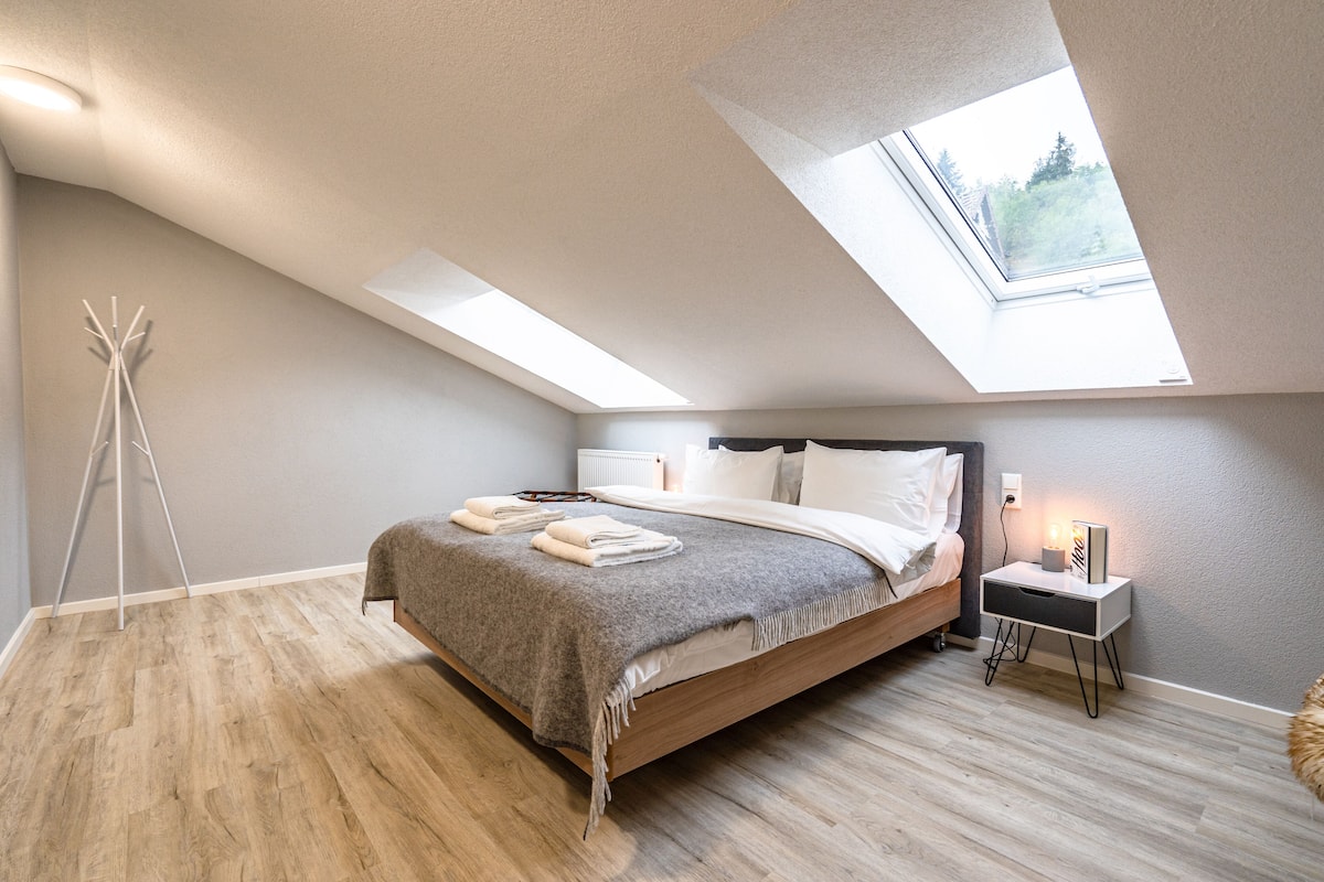 Apartment, 1 Bedroom | 2 bedrooms, hypo-allergenic bedding, iron/ironing board, free WiFi
