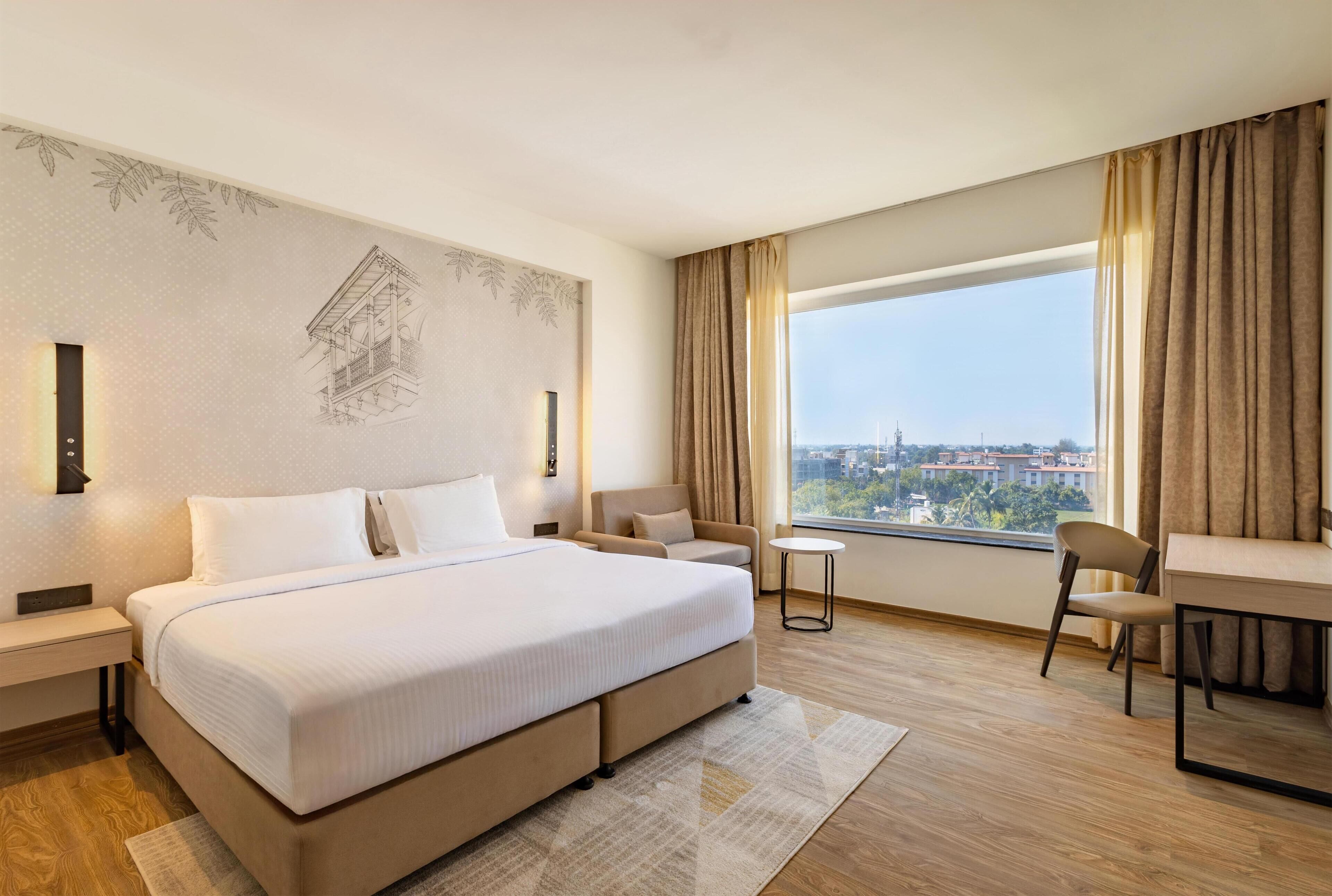 Deluxe-værelse | Individuelt design, skrivebord, sengetøj