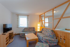 Télévision à écran plat de 32 pouces avec chaînes par câble, télévision