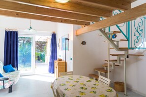 Apartment, 2 Schlafzimmer | Essbereich im Zimmer