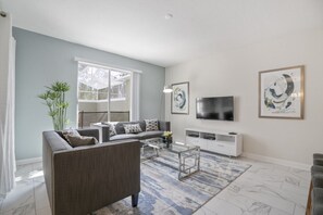 Living room - Vhc7902ha - Champions Gate Resort - 4 Bed 3 Baths Townhouse (Kissimmee)