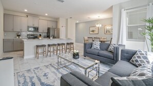 Living room - Vhc7902ha - Champions Gate Resort - 4 Bed 3 Baths Townhouse (Kissimmee)