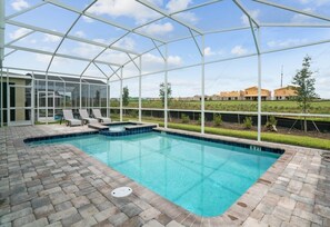 Alberca al aire libre 