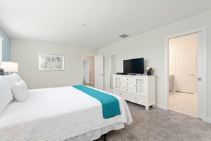 6 Schlafzimmer, individuell dekoriert, individuell eingerichtet