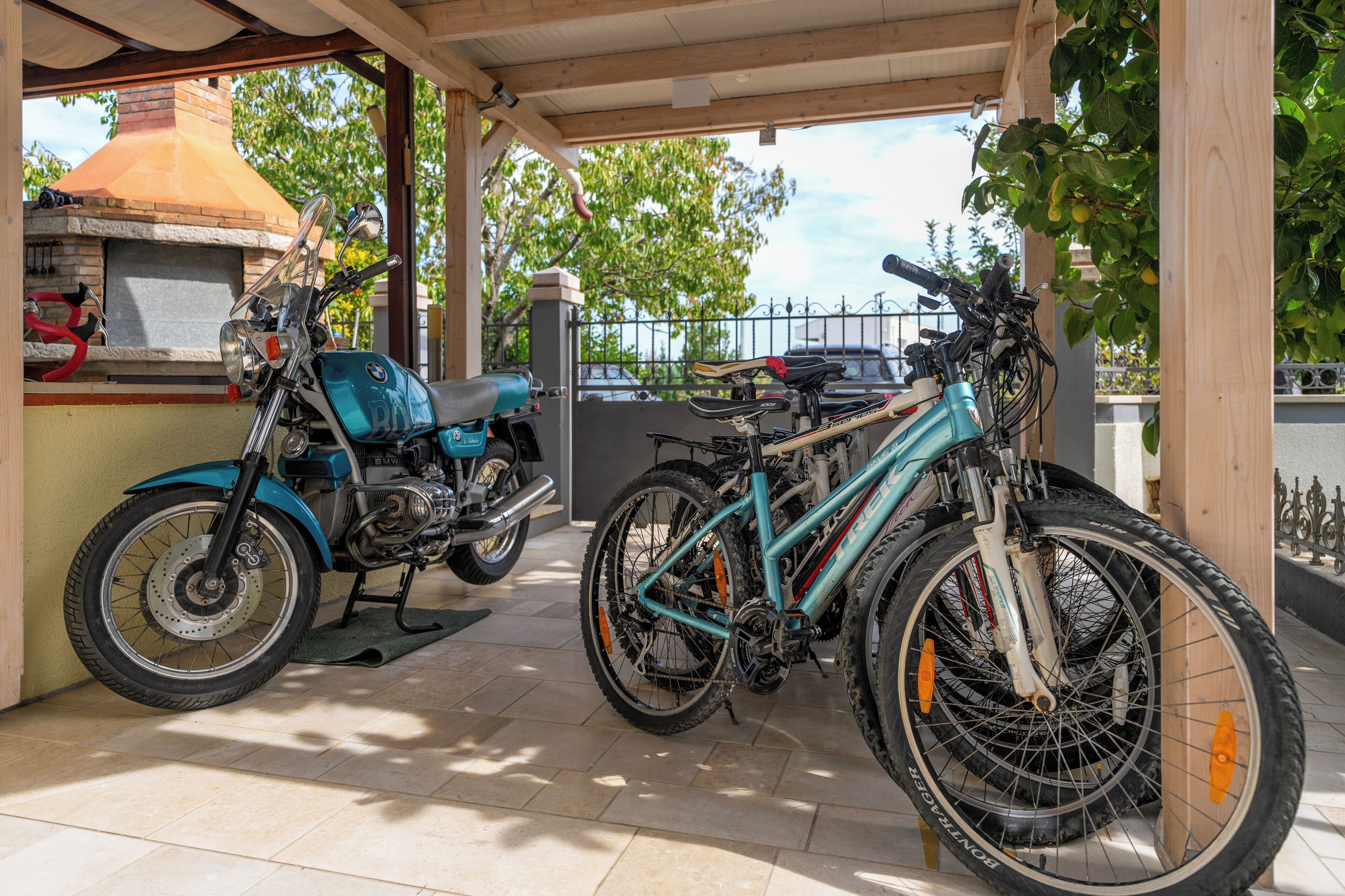 Enceinte de l’hébergement