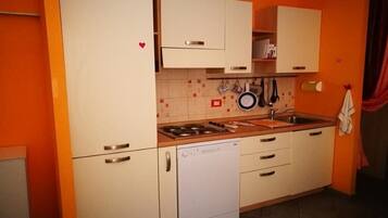 Mikrowelle, Geschirrspüler, Wasserkocher mit Kaffee-/Teezubehör